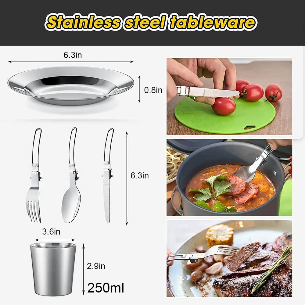 HikeNServe Kitchen Set